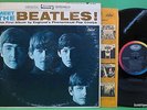 BEATLES: Meet The Beatles 1964 Original Stereo LP Black/Rainbow Label VG/VG+