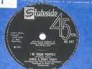 JAMES & BOBBY PURIFY. I'M YOUR PUPPET. STATESIDE SS 547 (HARD TO FIND 45).