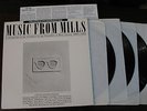 MUSIC FROM MILLS COLLEGE 3-LP Vinyl NM JASPER JOHNS Terry Riley Steve Reich