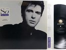 PETER GABRIEL So LP Original US Pressing PROMO Hype Sticker 12