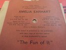Rare Amelia Earhart 