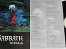 LP BLACK SABBATH Forbidden (Re) BRAZIL IRS 830620 - BLACK VINYL + Bonustrack