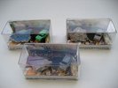 U2 Achtung Baby 3 Berlin Wall Fragment / Trabant German Promo Boxes