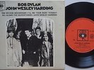 BOB DYLAN John Wesley Harding Ep AUSTRALIA Original RARE 60s FOLK PIC COVER VG+