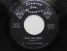 E.J. & THE ECHOES Treat Me Right Diamond Jim Northern Soul 45 HEAR