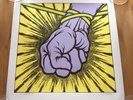 METALLICA ST. ANGER PRINT LITHOGRAPH LIMITED EDITION SIGNED PUSHEAD 117 /125
