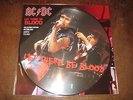 AC/DC Let there be blood PICTURE DISC LP MINT #18/100 (Scorpions, Judas Priest)