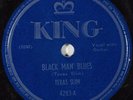 ?HEAR Blues 78 rpm TEXAS SLIM aka JOHN LEE HOOKER Black Mans Blues KING 4283