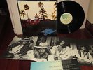 RARE Eagles Hotel California 1st Asylum 6E-103 Gatefold w POSTER  NEAR MINT