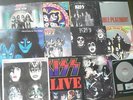 LOT:14 KISS LPs S/T ALIVE DESTROYER HOTTER RnR CREATURES LOVE GUN DYNASTY INNERS