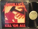 METALLICA KILL 'EM ALL ORIG 1983 MEGAFORCE LP SHRINK THRASH METAL CLIFF BURTON