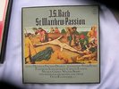 J.S. Bach St. Matthew Passion Fischer-Dieskau Pears 5xLP 33 giri Angel 3599