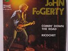 JOHN FOGERTY: Comin' Down The Road / Ricochet 45 (Spain, textured cover PS very