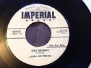 LAURA LEE PERKINS KISS ME BABY ORIGINAL PROMO ROCKABILLY 45 IMPERIAL LABEL