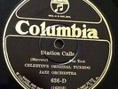Celestin's Tuxedo Orchestra-Station Calls-Columbia 636-D (New Orleans 1926)