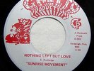 SUNRISE MOVEMENT Clock Wise Revolution/Nothing Left.. 1970s GHETTO PROD 001/2 EX
