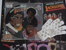 MICHAEL JACKSON & THE JACKSON 5 - RARE COLLECTORS PICTURE DISC POSTER GLOVE 1984