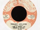 JUANITA ROGERS LYNN HOLLINS A GO-GOS on Pink Clouds Rare Doo Wop 45 Sun Ra Hear