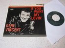 gene vincent.ep/45t.if you want my lovin.