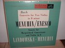 RECORD STORE DAY SPECIAL   MENUHIN, ENESCO & LANDOWSKA    BACH   RARE RCA LP NM-