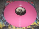IRON MAIDEN -THE NUMBER OF THE BEAST- HARD TO FIND LTD EDITION PINK VINYL COOL