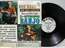 Rare Bluegrass LP- Don Reno With Red Smiley - World's Best 5-String Banjo- Promo