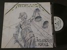 Metallica And Justice for All with Inner Sleeve  Vg + Ex 1988 LP Record VERH 61