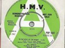 Ray Charles In The Heat Of The Night VERY RARE UK HMV Demo POP 1607 Near Mint