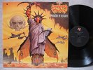 PRAYING MANTIS PREDATOR IN DISGUISE 1991 LP PICTURE & LYRIC W/INSERT NM Promo