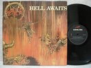 SLAYER HELL AWAITS 1991 LP PICTURE W/INSERT EX   NM- Promo*