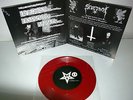 SATANIC WARMASTER / STUTTHOF EP RED Vinyl - Moonblood Darkthrone Behexen METAL