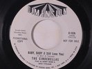 CINDERELLAS: Baby, Baby / Please Don't Wake Me 45 (dj) rare Soul