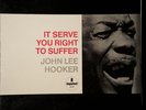 JOHN LEE HOOKER IT SERVE YOU RIGHT TO SUFFER ORIG 1966 STEREO IMPULSE BLUES LP