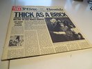 Jethro Tull -Thick as a Brick- UK Chrysalis- Gimmick Cover-Vinyl/ Coverexcellent