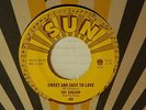 Roy Orbison (splash vinyl 45) DEVIL DOLL / SWEET+EASY  Sun M- minor dish-d n a p