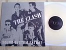 THE CLASH  rare SOUND SYSTEM EXTRAS SAMPLER Vinyl LP Black label PROMO - CLEAR