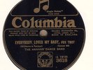 * HANNAN DANCE BAND (STAN GREENING) EVERYBODY LOVES MY BABY - COLUMBIA 3618