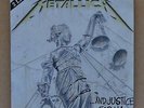 Metallica -And Justice For All Vinyl Record 2 LP 1988 used Made in australia