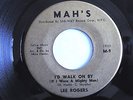Northern Soul 45, Lee Rogers, Walk on By, Mah's rare lbl design, M-
