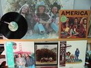 AMERICA 3lps History Hearts Japan obi insert POSTER  EX+
