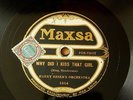 Harry Reser & Greenwich Village Orch. French Maxsa Jazz