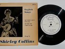 Shirley Collins - English Songs - original 1960 Collector Records EP JEB 5