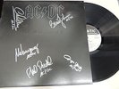 AC DC SIGNED BACK IN BLACK  LP ALBUM