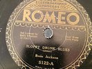 Romeo 5122 Bessie Jackson w Walter Roland SLOPPY DRUNK/AlleyBoogie E 78 rpm 1931