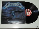 VINTAGE 1984 METALLICA RIDE THE LIGHTNING BANZAI RECORDS LP BRC1909 HEAVY METAL