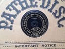 MUSIC HALL: ERNEST SHAND - ‘IN AMERICA’ 9.75” ETCHED LABEL VERTICAL PATHE 78