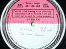 TEST PRESS - RICCI / Vivaldi The Four Seasons / UK 7-9583 Sample Record