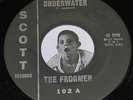 RARE Surf Instro 45 The Frogmen Underwater / Beware Below SCOTT Original 1st