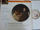 YEHUDI MENUHIN - LOUIS KENTNER   / BRAHMS  / HMV ASD 474 G/c