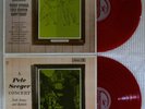 Woody Guthrie Cisco Houston Sonny Terry Pete Seeger STINSON Red Vinyl 2LP NM-